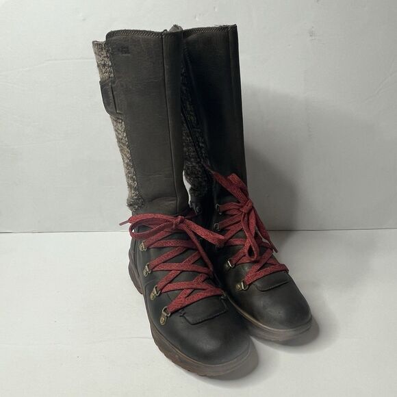 Merrell Bungee Cord Eventyr Cuff Mis Calf Zip UP Boots Women's Size 5.5 - Picture 1 of 8